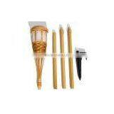 Solar Tiki Torch Light(two Bambooes) thumbnail-1
