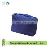 Fashion Quality 210D Ripstop Polyester Navy Blue Handled Makeup Bags Storage Organizer Pouch Beauty Cosmetic Bags With Mesh thumbnail-1