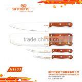 A3120 New Design Hot Sale Non-stick Coating 5PCS Stainless Steel Knife Set thumbnail-5