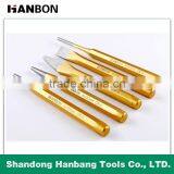 5 Pcs Gold-plated Quality Pin Punch Sets thumbnail-4