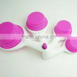 16128 SILICONE MEASURING CUPS SET CUP SPOON KITCHEN TOOL COLLAPSIBLE BAKING COOK thumbnail-4