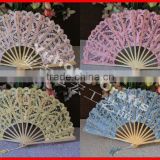 Chinese bamboo crafts wedding fan