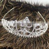 Fhinestone Hair Accessories Women Crystal Wedding Tiaras For Bride Halo H172-065 thumbnail-2