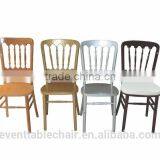 Solid Wood Banquet Stackable Chair for Wedding thumbnail-1