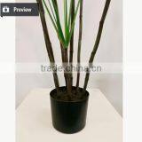 45 / 55 /65 Inch Nearly Nature Artificial Bonsai Grass Potted Scallop Grass With Orchid Flowers Fake Pots Plant thumbnail-4