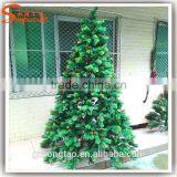 Plastic Green Mini Christmas Tree Table Decoration Gift Platic Artificial Christmas Tree Decor Mini Tree thumbnail-1