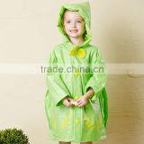 Colorful Cartoon Figure Custom Printed Print Children Waterproof Cheap Rain Ponchos With Sleeves Rain Kids Poncho thumbnail-2