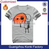 100% Cotton Fabric Custom T-shirt Printing in Men's T-shirts thumbnail-4