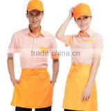 2016 fashion hotel staff uniform design with factory price hotel uniform