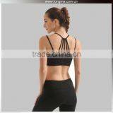 Womens Mid Impact One Shoulder Sexy Dri Fit Sports Bra For Girls thumbnail-3