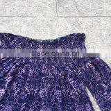 Women Leftover Stock Fashion Long Sleeve Boat Neck Full Print t -shirt thumbnail-5