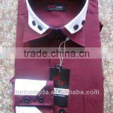 2013collar &cuff Matching Stylish Men Dress Shirt thumbnail-1