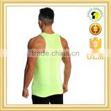 Mens Dri Fit Gym Vest, Slub Slim Fit Tank Top Design thumbnail-3