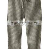 BOYS STRIPED PANT WITH SOLID WAIST BAND & CUFFS thumbnail-1