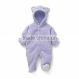 2016 Cartoon Animal Style Baby Bodysuits Boy&Girl's Climb Clothing Coral Velvet Animal Bodysuit Coral Fleece Style Hooded thumbnail-3