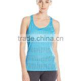 Women's Curved Hem Bright Color Mesh Tank Clothing Manufacturer thumbnail-5