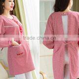 Long - Sleeved Adult Gowns Overalls Apron Waterproof Apron Custom Advertising Promotions thumbnail-2