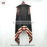 Latest Design Knitted Pattern Sweater Women Poncho thumbnail-2