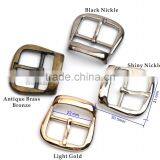 Inner Width 22mm Metal Belt Buckle Pin Buckle Simple Style Silver/bronze/black/gold BK-049 thumbnail-1