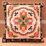 2016 New Cotton Wool Embroidery Special Canvas Home Furnishing Square Pillow Cover Hot Sales thumbnail-4