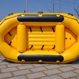 White water rafting boat 1.2mm pvc self-bailing inflatable raft for sale