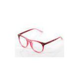 Light Colors Polycarbonate Eyeglass Frames For Children In Fashion , Full Rimmed