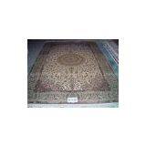 Handmade Persian Silk Rug thumbnail-2