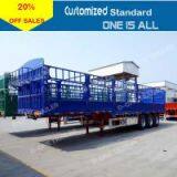 D-one 3 Axles 13m Side Wall Fence Cargo Trailer