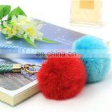 Cute Boutique Fur Pom Pom Gift Rabbit Fur Pendant for Decoration thumbnail-6