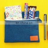 Fashion Denim Pouch Cosmetic Bag Pencil Pouch thumbnail-2
