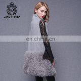 Long Vest Grey Color Classic Woolen Latest Coat Designs for Women thumbnail-2