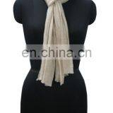 Fashion Women Scarfs Plain Dyed Colourful Woolen Yarn Pure Large Scarves thumbnail-6