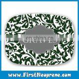 Football Round Shape Customized Name Business Gift Neoprene Coaster thumbnail-5