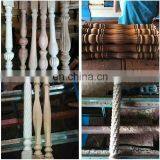 Three Spindle Hot Sale Automatic Cnc Wood Cutting Lathe Machine for Sale H-T150D-TM thumbnail-3