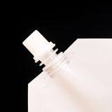 Manufacturers Can Customize 1~5 Liters of Food Grade Light Body Suction Nozzle Self-supporting Bag 500ML Milk White PE Composite Liquid Packaging Bag thumbnail-3