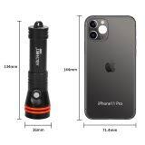 ARCHON D15VP& W21VP Diving Video & Spot Light Scuba Diving Torch LED Flashlight thumbnail-4
