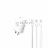 F20T+TYPE-C Usb Cable 5V-1.8A Charger Set Mobile Phone Charger Set thumbnail-1