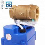 Dn8 Dn10 Electric Valve CWX-15N CR01 CR02 CR03 CR04 CR05 Brass Ss304 Upvc 220v Electric Water Valve thumbnail-4