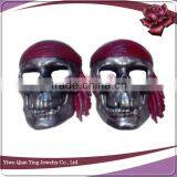 Cheap Fashion Plastic Masquerade Skull Party Face Masks thumbnail-2