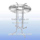 Metal 4-leg Belts Display Rack With Many Hooks thumbnail-1