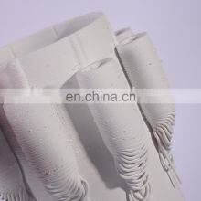 Modern 3D Print White Ceramic Decoration Home Room Porcelain Flower Vase Art Decor thumbnail-3