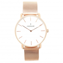 Genuine Leather Women Watches Stainless Steel Fashion Ultrathin Quartz Man Watch thumbnail-4