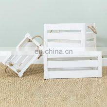 Wooden Wine Fruit Vegetable Wine Storage Crate Box thumbnail-2