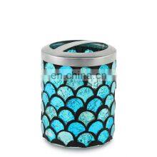 Scales Style 5 Pieces Shower Curtain Set for Bathroom Modern Bathroom Vanity Set Glass and Bath Accessory Set thumbnail-4