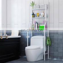3 Layers Multipurpose Bathroom Shelf Toilet Organizer Shelves Over The Toilet Storage Rack With Toilet Towel Rack thumbnail-1
