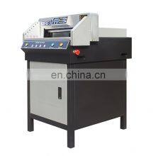 SPC-455E Cheap Price Dual Motor Electric Paper Guillotine  Cutter Machine With LCD Display