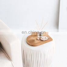 Hot Sale Handmade Boho Wooden Rainbow Arch Tray Decorative Wooden Ripple Board for Perfume and Jewelry thumbnail-5