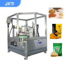 doypack packing machine Vertical vacuum pumping cereal filling and sealing machine