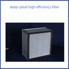 high-efficiency air filter Aluminum foil filter with partition