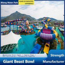 Outdoor Water Park Water Slide Large-scale Fiberglass Water Slide Equipment Water Play Equipment Manufacturer Production Customization thumbnail-3